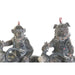 Decorative Figure Home ESPRIT Dark grey Biker 24 x 15 x 29 cm (2 Units) - Декорация и Осветление<<<Дом