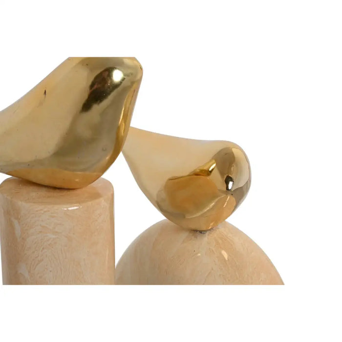 Decorative Figure Home ESPRIT Golden Ivory Birds Romantic 19 x 11,5 x 27 cm - Декорация и Осветление<<<Дом