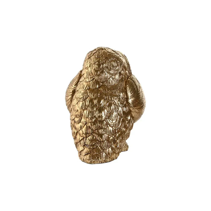 Decorative Figure Home ESPRIT Golden Owl 11 x 11 x 15 cm (3 Units) - Декорация и Осветление<<<Дом