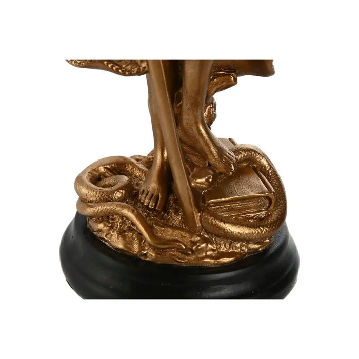 Decorative Figure Home ESPRIT Golden Silver Resin 8,5 x 7,5 x 25 cm (2 Units) - Декорация и Осветление<<<Дом