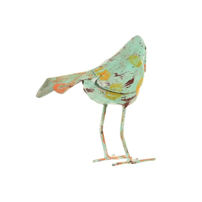 Decorative Figure Home ESPRIT Green Pink 26 x 9 x 24 cm (2 Units) - Декорация и Осветление<<<Дом