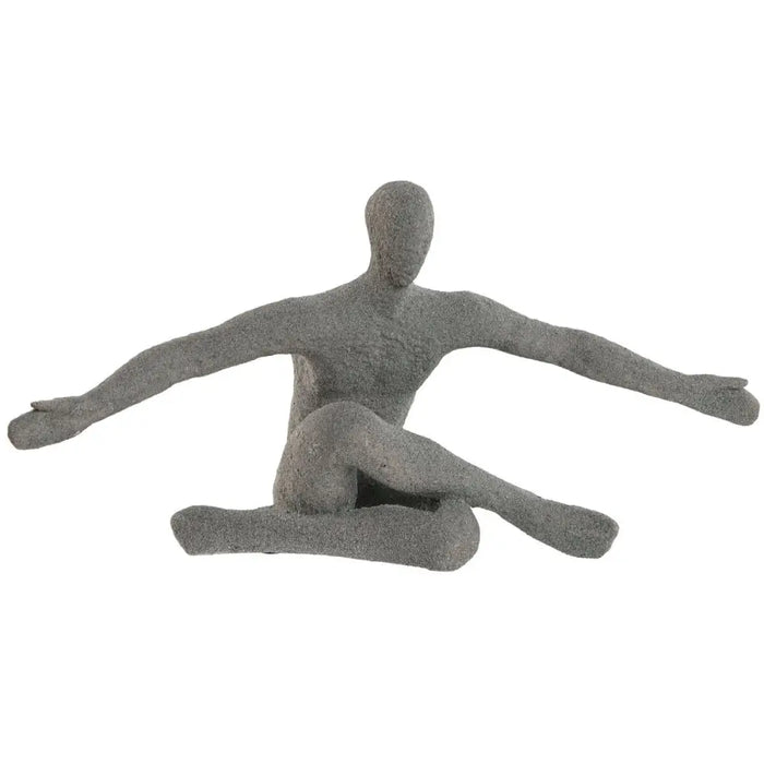 Decorative Figure Home ESPRIT Grey 57 x 19,5 x 26,8 cm - Декорация и Осветление<<<Дом Градина<<<BigBuy&&&Други артикули