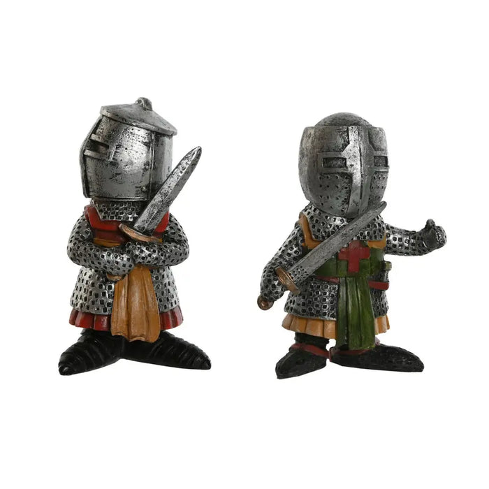 Decorative Figure Home ESPRIT Grey 6 x 4 x 9 cm (2 Units) - Декорация и Осветление<<<Дом Градина<<<BigBuy&&&Други