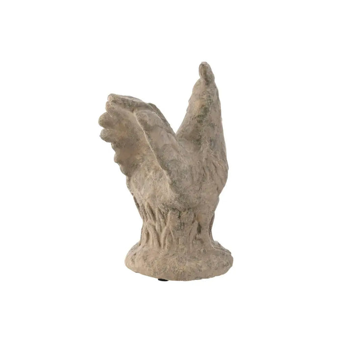 Decorative Figure Home ESPRIT Grey Chicken Aged finish 17 x 12 x 22 cm - Декорация и Осветление<<<Дом