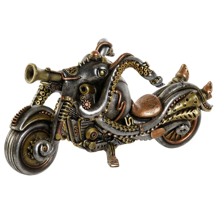 Decorative Figure Home ESPRIT Grey Multicolour Motorbike 30 x 11 x 14 cm - Декорация и Осветление<<<Дом
