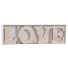 Decorative Figure Home ESPRIT Light Pink 42.5 X 3.5 X 12 CM 42,5 X 3,5 X 11 CM (2 Units) - Декорация и Осветление<<<Дом