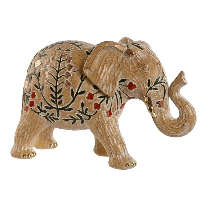 Decorative Figure Home ESPRIT Multicolour Elephant 32,5 x 12,5 x 21 cm - Декорация и Осветление<<<Дом