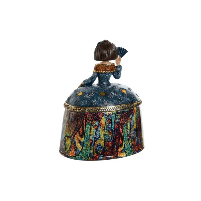 Decorative Figure Home ESPRIT Multicolour Romantic 21,5 x 15,5 x 25,5 cm (3 Units) - Декорация и Осветление<<<Дом