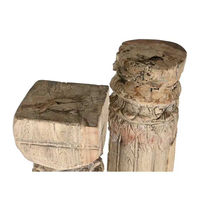 Decorative Figure Home ESPRIT Natural 23 X 23 X 149 cm - Декорация и Осветление<<<Дом Градина<<<BigBuy&&&Други артикули
