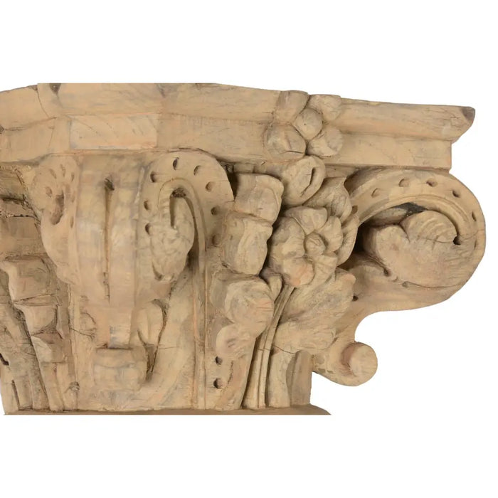 Decorative Figure Home ESPRIT Natural Column Stripped 30 X 30 X 200 CM - Декорация и Осветление<<<Дом