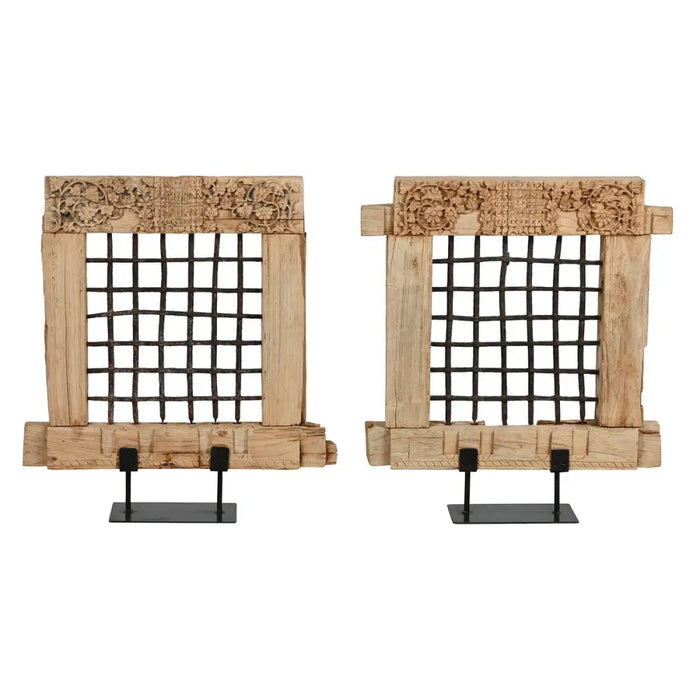 Decorative Figure Home ESPRIT Natural Single part 65 x 18 x 75 cm - Декорация и Осветление<<<Дом