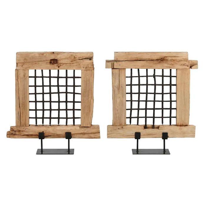 Decorative Figure Home ESPRIT Natural Single part 65 x 18 x 75 cm - Декорация и Осветление<<<Дом