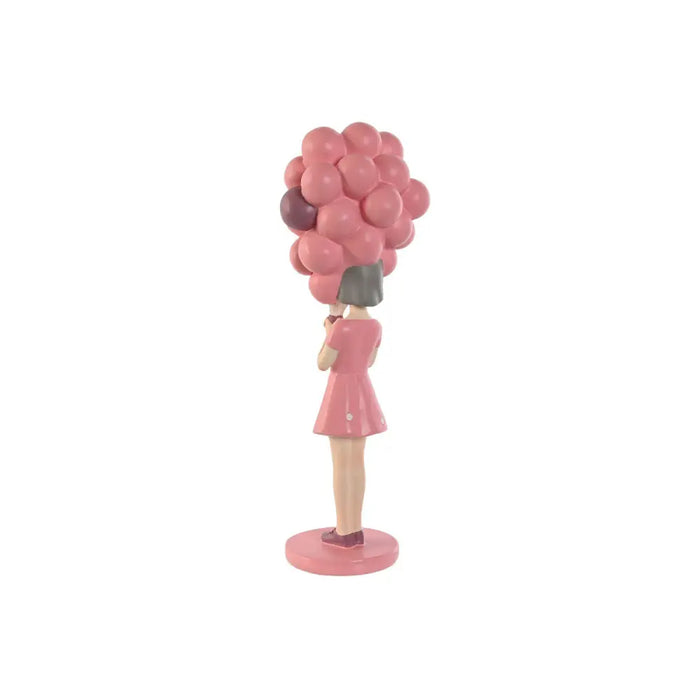 Decorative Figure Home ESPRIT Pink Light mauve chica 11 x 11,7 x 32 cm - Декорация и Осветление<<<Дом