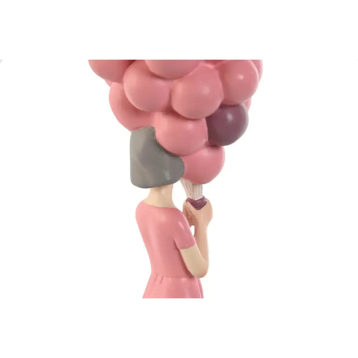 Decorative Figure Home ESPRIT Pink Light mauve chica 11 x 11,7 x 32 cm - Декорация и Осветление<<<Дом