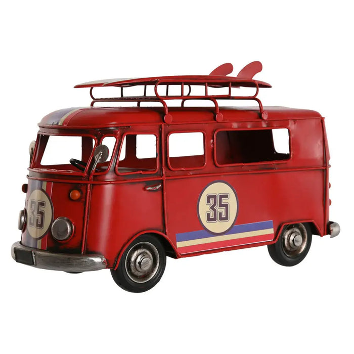 Decorative Figure Home ESPRIT Red Sky blue Navy Blue 27 x 10 x 16 cm (3 Units) - Декорация и Осветление<<<Дом