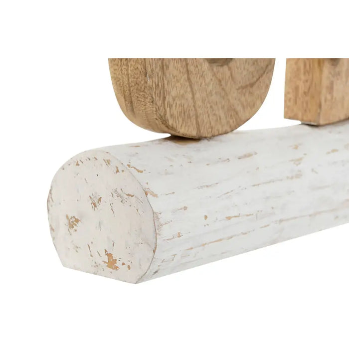 Decorative Figure Home ESPRIT Sea White Natural Mediterranean 47 x 8 x 24,5 cm - Декорация и Осветление<<<Дом