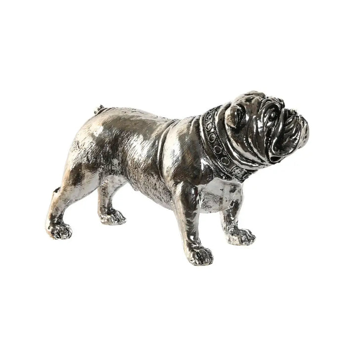 Decorative Figure Home ESPRIT Silver Dog Loft 28,5 x 11 x 16 cm - Декорация и Осветление<<<Дом Градина<<<BigBuy&&&Други