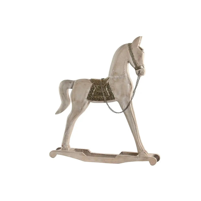 Decorative Figure Home ESPRIT Silver Natural Horse 53 X 10 X 60 CM - Декорация и Осветление<<<Дом