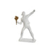 Decorative Figure Home ESPRIT White Golden 23 x 12 x 40 cm - Декорация и Осветление<<<Дом Градина<<<BigBuy&&&Други