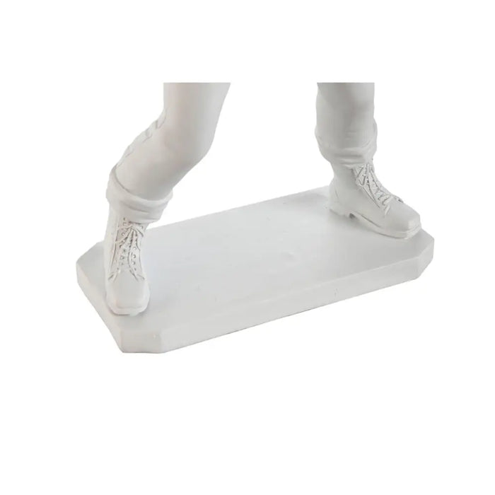 Decorative Figure Home ESPRIT White Golden 23 x 12 x 40 cm - Декорация и Осветление<<<Дом Градина<<<BigBuy&&&Други