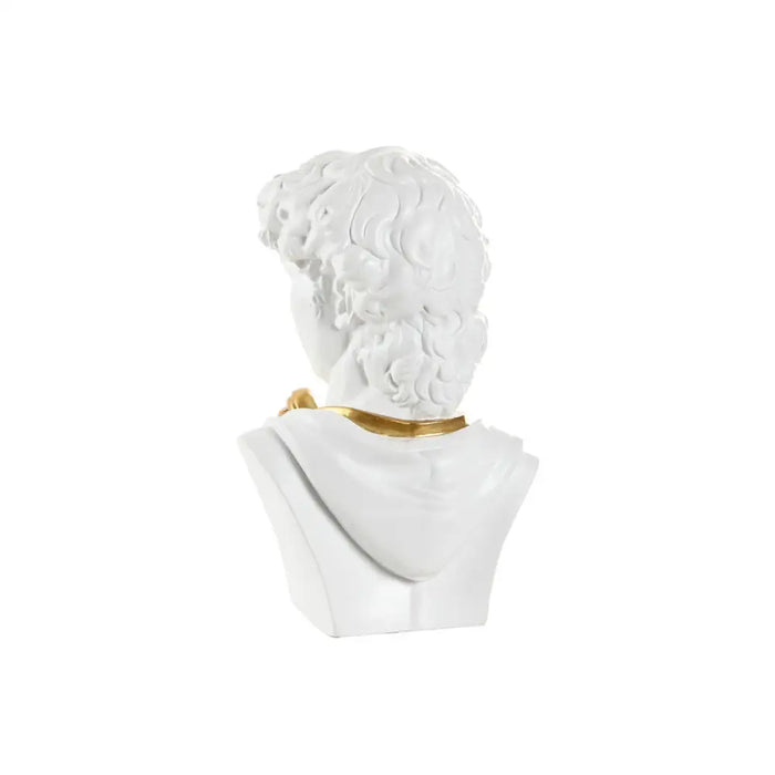 Decorative Figure Home ESPRIT White Golden Bust 19,5 x 16 x 30 cm - Декорация и Осветление<<<Дом