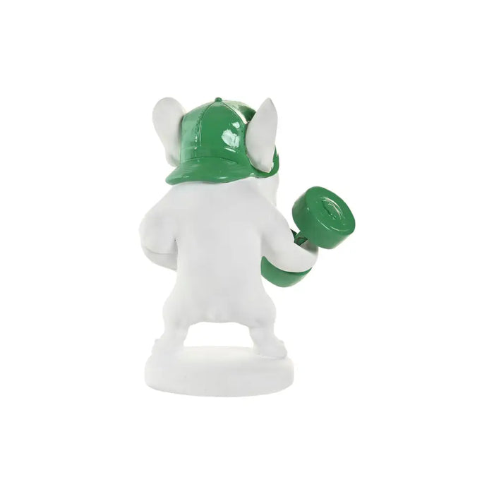 Decorative Figure Home ESPRIT White Multicolour Dog 17 x 13,5 x 24 cm (3 Units) - Декорация и Осветление<<<Дом