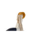 Decorative Figure Home ESPRIT White Natural Navy Blue 34 x 9 x 45 cm - Декорация и Осветление<<<Дом