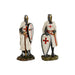 Decorative Figure Home ESPRIT White Red Resin 9 x 8 x 21 cm (2 Units) - Декорация и Осветление<<<Дом