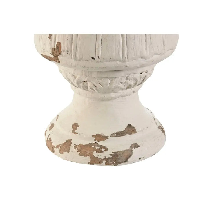 Decorative Figure Home ESPRIT White Stripped 24 x 24 x 60 cm - Декорация и Осветление<<<Дом Градина<<<BigBuy&&&Други