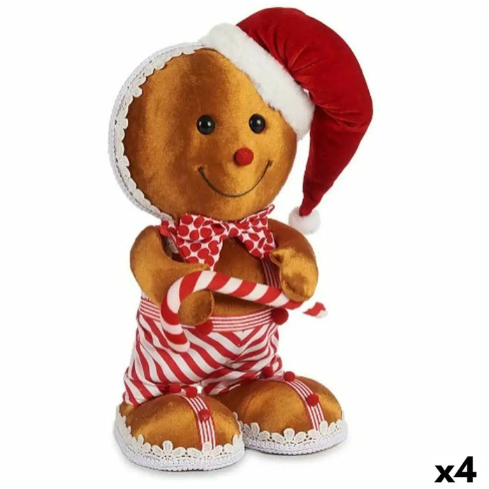 Decorative Figure Krist+ Brown Red Cookie 19 x 33 x 15 cm (4 Units) - Декорация и Осветление<<<Дом
