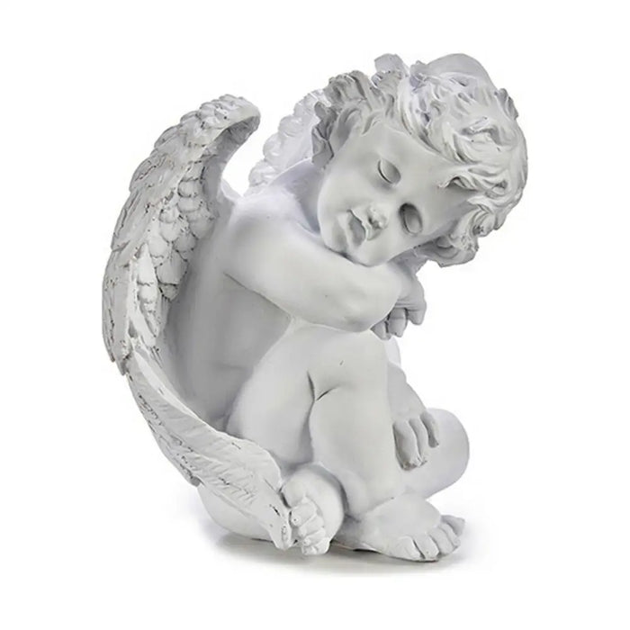 Decorative Figure Krist+ White 24 x 27 x 28 cm (4 Units) - Декорация и Осветление<<<Дом Градина<<<BigBuy&&&Други