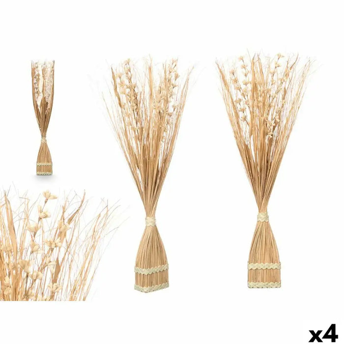 Decorative Flower Gift Decor Natural 14 x 100 x 10 cm 8 x 100 x 18 cm (4 Units) - Декорация и Осветление<<<Дом