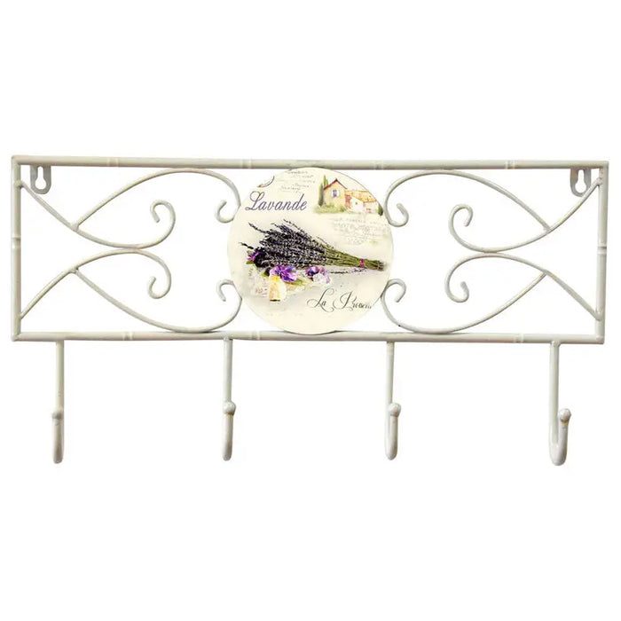DECORATIVE HANGER WITH 4 HOOKS WHITE - Декоративни елементи<<<Декорации<<<Мебели и интериор<<<Praktiker