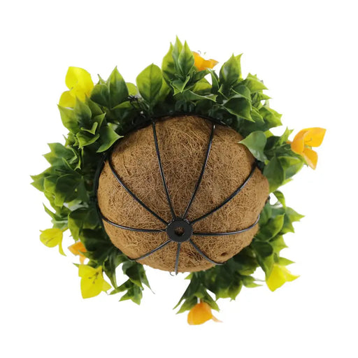 DECORATIVE LANDSCAPING HANGING BASKET F28CM HD BOUGAINVILLE - Изкуствени растения<<<Стайни