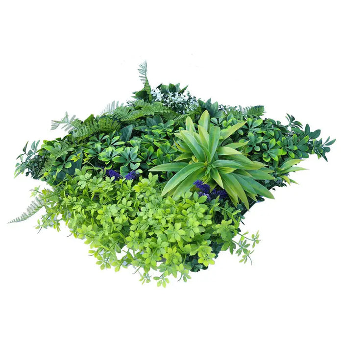 DECORATIVE PANEL 50X50CM 1PCS IN PACKAGE ROSSIMA FERN + MOSS + TROPICAL PLANTS - Изкуствено озеленяване<<<Мрежи и