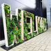 DECORATIVE PANEL 50X50CM 1PCS IN PACKAGE ROSSIMA TROPICAL MIX + BOUGAINVILLEY - Изкуствено озеленяване<<<Мрежи и