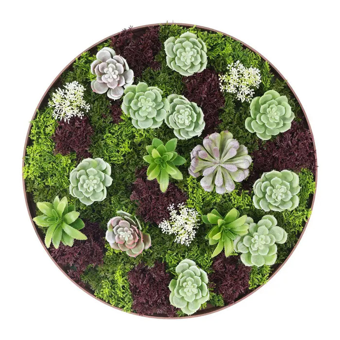 DECORATIVE PANEL Ф50CM ROSSIMA MZ 171006A - Изкуствено озеленяване<<<Мрежи и огради<<<Градина<<<Praktiker
