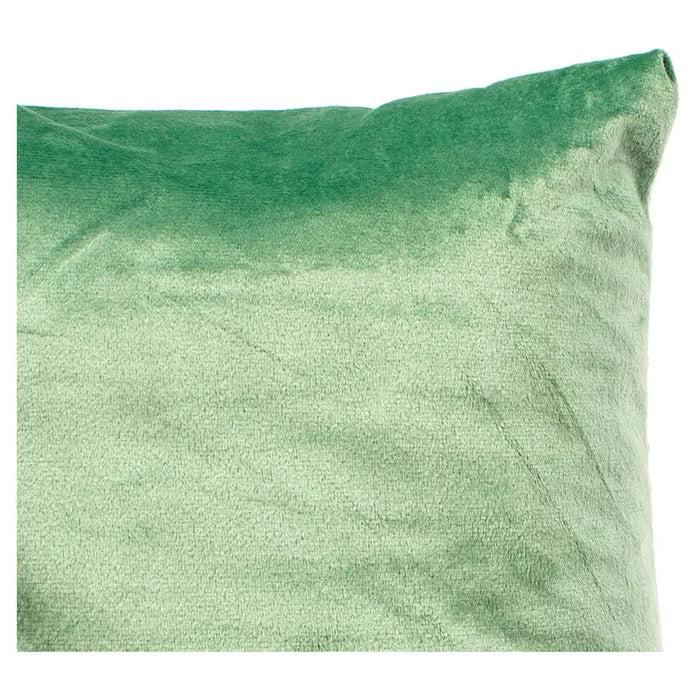 DECORATIVE PILLOW ROSE AGLIKA 45X45 CM GREEN - Декоративни възглавници<<<Текстил за спалня<<<Мебели и