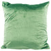 DECORATIVE PILLOW ROSE AGLIKA 45X45 CM GREEN - Декоративни възглавници<<<Текстил за спалня<<<Мебели и