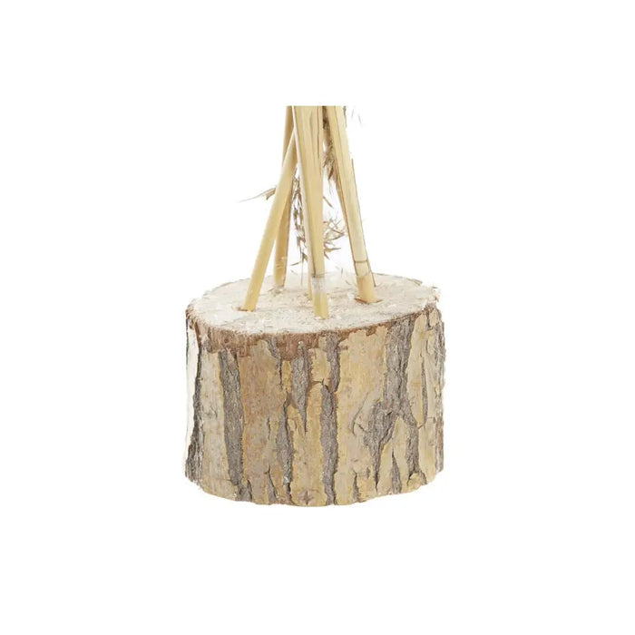 Decorative Plant DKD Home Decor PVC Feathers Natural 35 x 25 x 55 cm (2 Units) - Декорация и Осветление<<<Дом