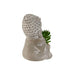 Decorative Plant Home ESPRIT Polyethylene Cement Buddha Oriental 8,5 x 7 x 11 cm (3 Units) - Декорация и