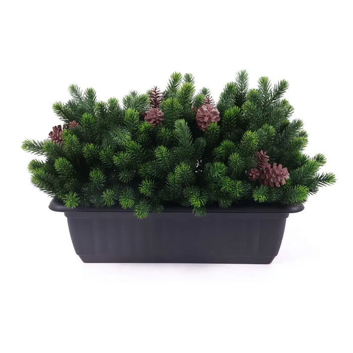 DECORATIVE PLANT IN A BOX ROSSIMA PINE CONE - Изкуствено озеленяване<<<Мрежи и огради<<<Градина<<<Praktiker