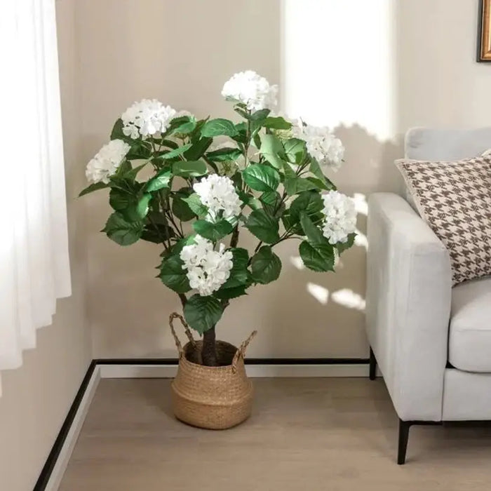 DECORATIVE PLANT IN A POT ROSSIMA HYDRANGEA - Изкуствено озеленяване<<<Мрежи и огради<<<Градина<<<Praktiker