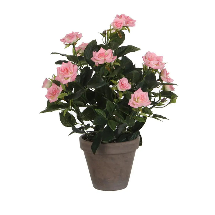 Decorative Plant Mica Decorations Rosal Ceramic PVC - Декорация и Осветление<<<Дом Градина<<<BigBuy&&&Други артикули за