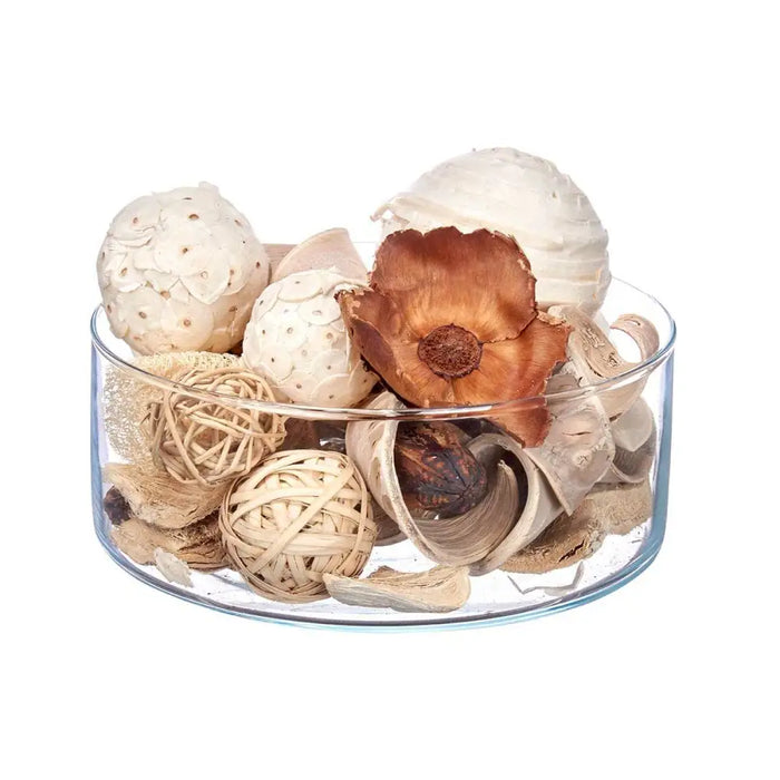 Decorative Pot Pourri Gift Decor White Brown 19 x 40 x 14 cm (8 Units) - Декорация и Осветление<<<Дом