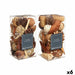 Decorative Pot Pourri Gift Decor White Brown Red 14 x 30,5 x 14 cm (6 Units) - Декорация и Осветление<<<Дом