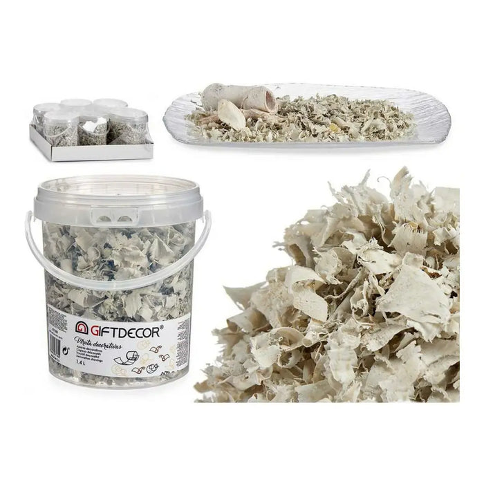 Decorative Shavings Gift Decor 13 x 14 x 14 cm - Декорация и Осветление<<<Дом Градина<<<BigBuy&&&Други артикули за