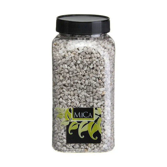 Decorative Stones Mica Decorations Grey 650 ml - Декорация и Осветление<<<Дом Градина<<<BigBuy&&&Други артикули за