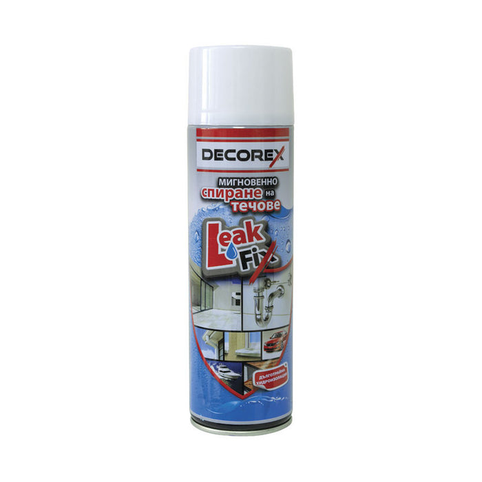 SPRAY FOR WATERPROOFING LEAK FIX DECOREX WHITE
