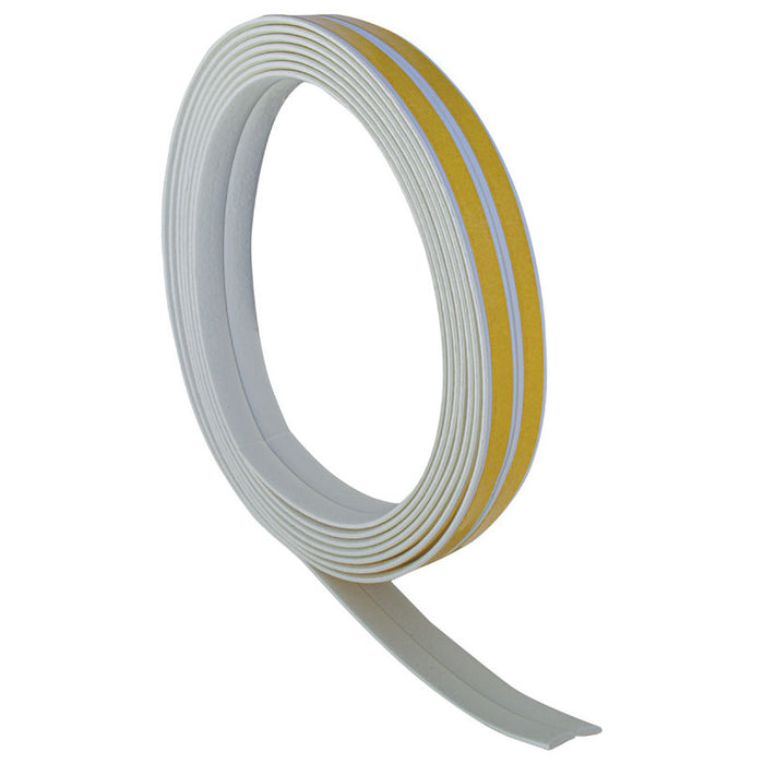 RUBBER SEAL I-PROFILE WHITE 6 M/2 MM DECOREX